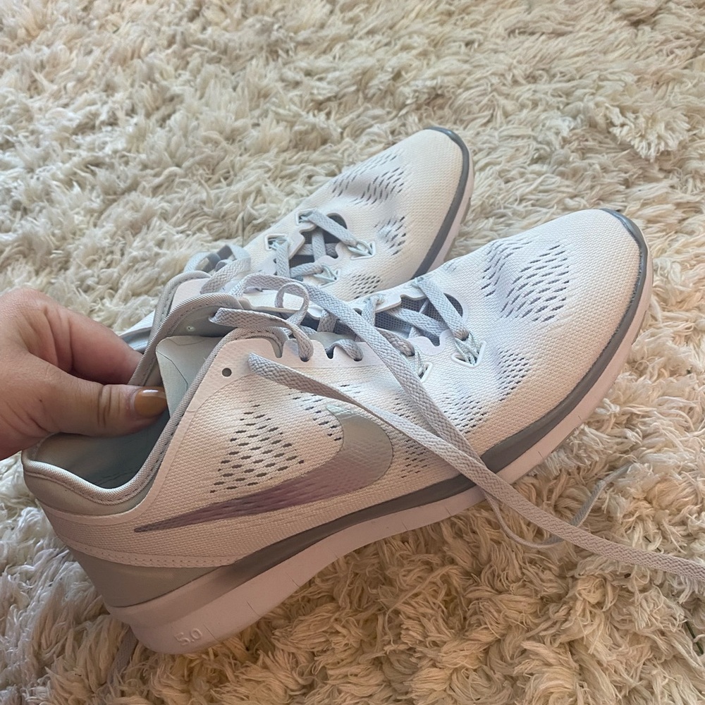 White Nike Shoes